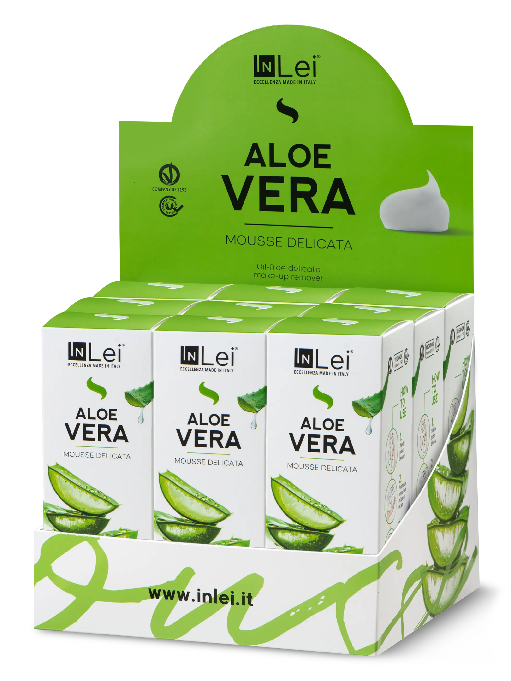 InLei® Aloe Vera sminklemosó 50ml - InLei termékek