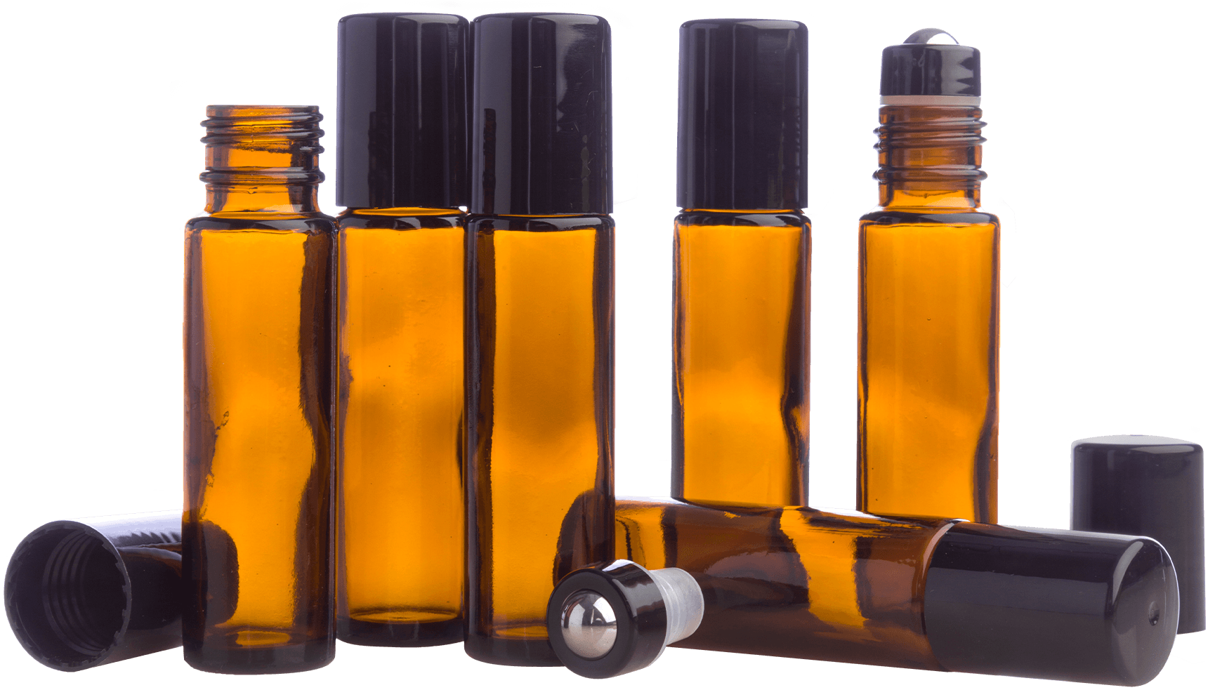 dōTERRA - 10 ml-es borostyánszínű golyós üveg - dōTERRA kiegészítők