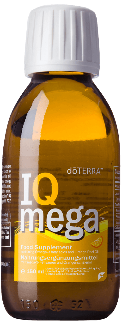 dōTERRA - IQ Mega™ Táplálékkiegészítő omega-3 zsírsavakkal és narancshéjolajjal 150ml - dōTERRA gyermekeknek
