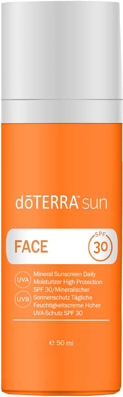 dōTERRA™ sun Ásványi fényvédő és hidratálókrém arcra (50ml) - dōTERRA™ sun napvédők