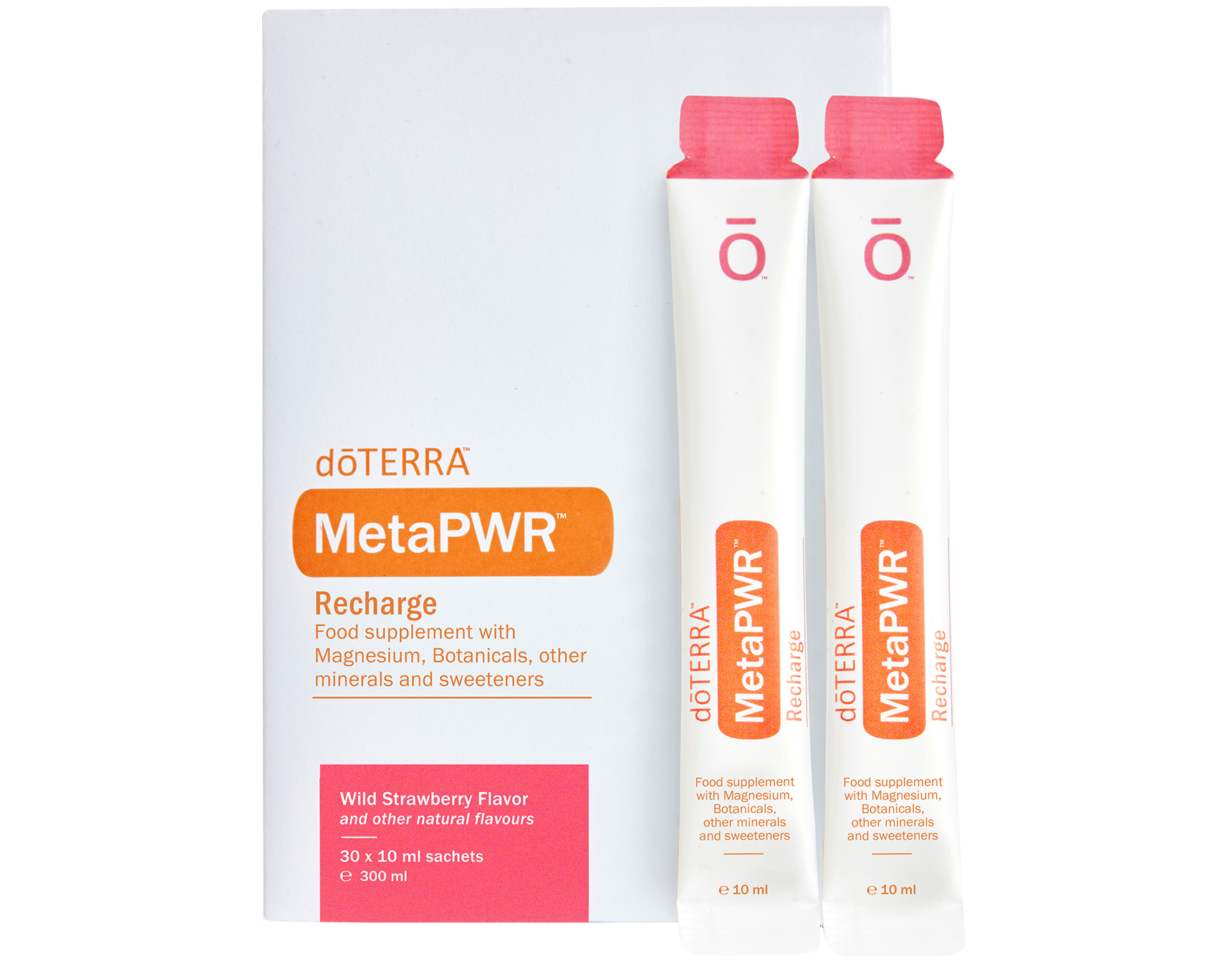 dōTERRA - MetaPWR™ Recharge – Erdei szamóca ízben (30 tasak) - dōTERRA - Táplálékkiegészítők