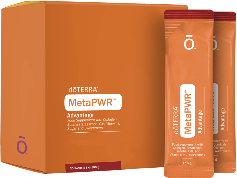 dōTERRA - MetaPWR™ Advantage – Gránátalma-cseresznye ízben (30 tasak) - dōTERRA - Táplálékkiegészítők